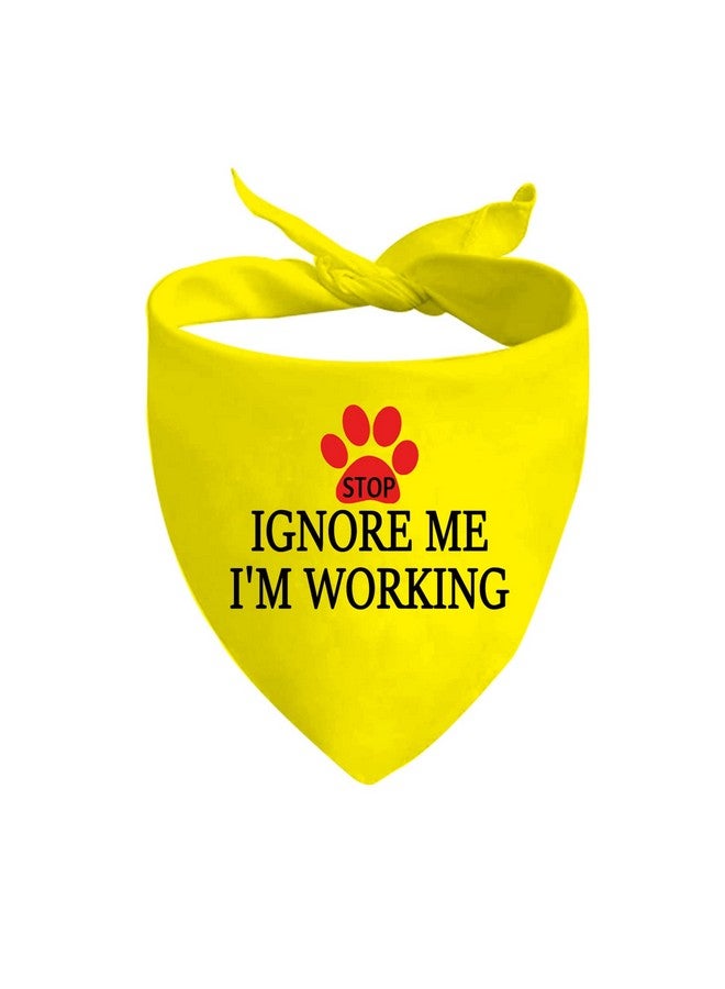 جي اكس جي زد اس او JXGZSO قطعة واحدة من وشاح الكلب العامل Dot Not Pet Dog/No Done Done Done Done Done Done (تجاهلني أثناء العمل) - Image 1