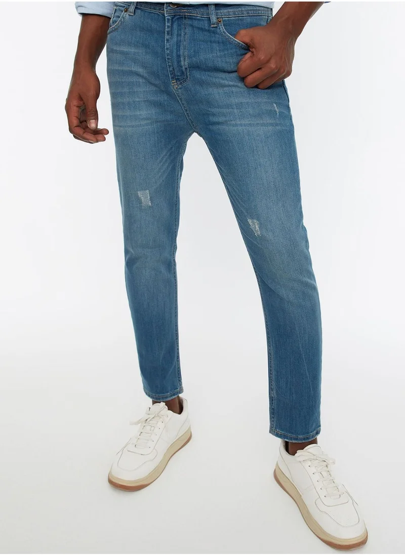 trendyol Mid Wash Skinny Fit Jeans
