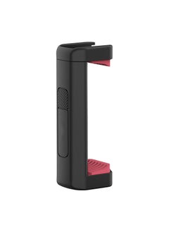 Mini Vlog Live Streaming Smartphone Clip Adjustable Phone Holder with Cold Shoe Mount 1/4 Inch Screw Hole for 55-90mm Width Smartphones for Tripod Microphone LED Light