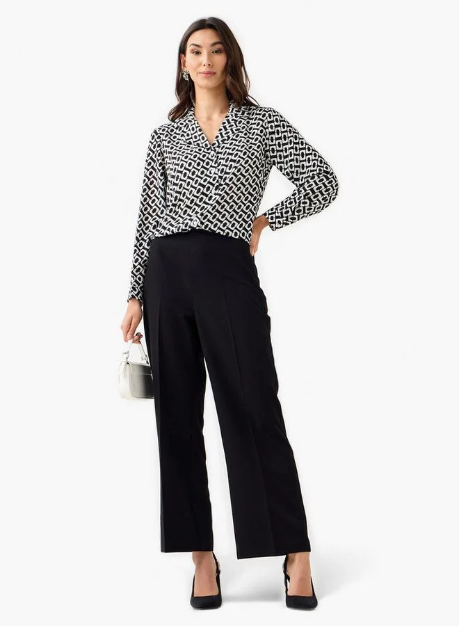 Splash FAV Relaxed Fit Mid-Rise Trousers