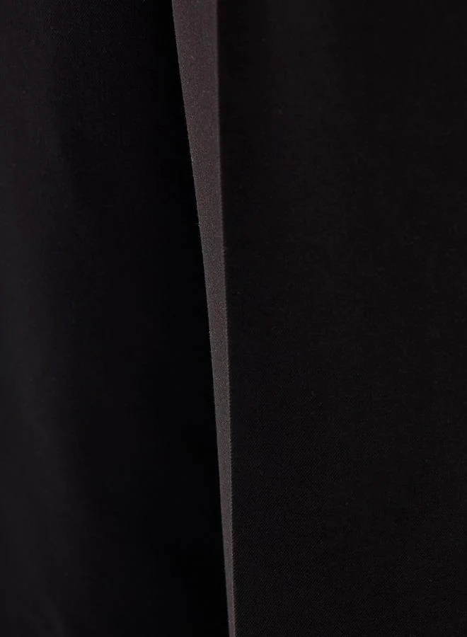 Splash FAV BLACK Relaxed Fit Mid-Rise Trousers for Women | Best Price UAE