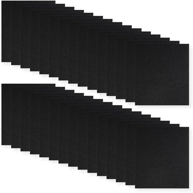 Disposable Bird Cage Liners 30 Pack 20x18in Thickened Felt Pads for Parrot Parakeet Conure and Small Animals, Precut Soft Odorless Cage Cleaning Sheets(black) - Image 1
