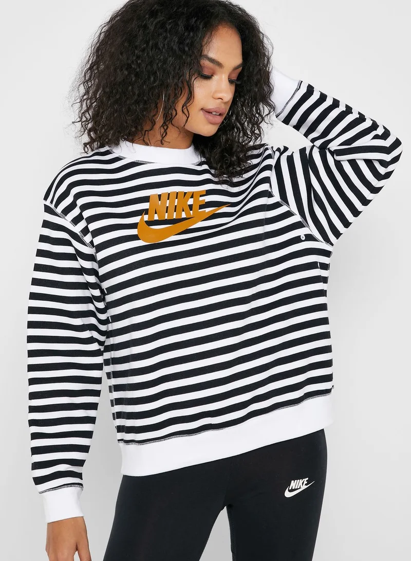 Nike NSW Striped Sweatshirt