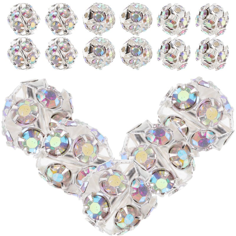 50pcs Alloy Spacer Beads For Jewelry Making Smooth Lightweight Shiny Loose Beads DIY Bracelets Necklaces Craft Accessories - Image 2