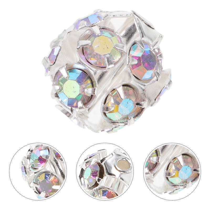 50pcs Alloy Spacer Beads For Jewelry Making Smooth Lightweight Shiny Loose Beads DIY Bracelets Necklaces Craft Accessories - Image 3