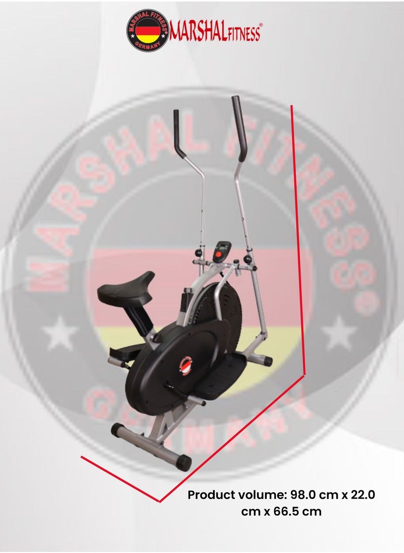 مارشال فيتنس مارشال فتنس دراجة تمارين رياضية بيضاوية الشكل MF-31P  - Image 4