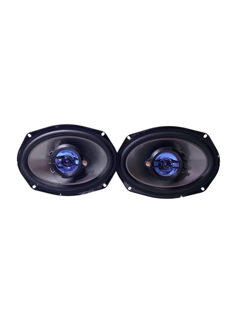 فيجا مكبر صوت بيضاوي للسيارة VI-6926 مقاس 6x9 بوصة - طاقة قصوى 1350 واط - صوت قوي ونقي - زوج من مكبرات الصوت - Image 3