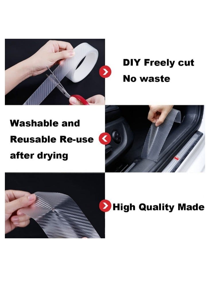 OASIS-TH Car Door Edge Guards Sill Protector, Automotive Anti-Collision Strip for Edge/Front and Rear Bumper/Door Fits Most 5CM X 5 Meter - Image 2