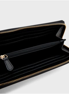 Love Moschino Logo Detailed Zip Over Wallet  - Image 4