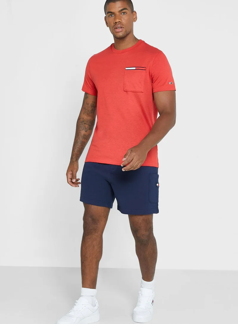 TOMMY JEANS Logo Crew Neck T-Shirt