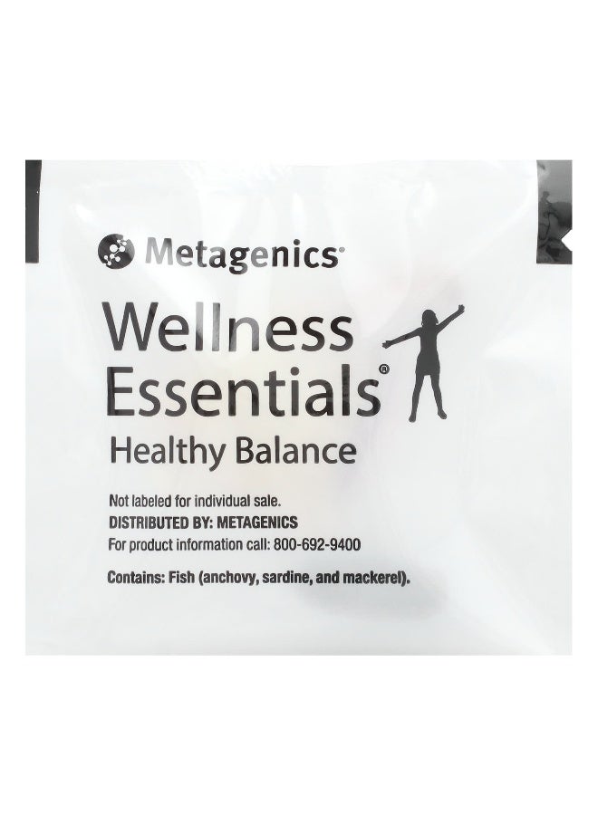 Metagenics, Wellness Essentials, Healthy Balance, 30 Packets