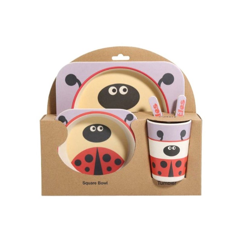 5-Piece Animal Theme Tableware Set