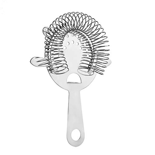 SALUTUY Cocktail Strainer, Non-toxic Cocktail Filter Bar Cocktail Strainer for Bartender for Bar - Image 1