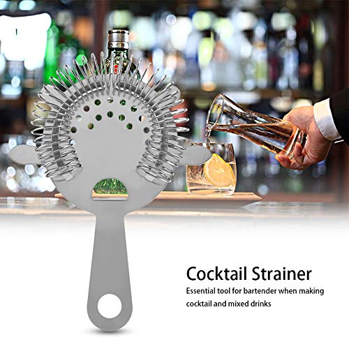 SALUTUY Cocktail Strainer, Non-toxic Cocktail Filter Bar Cocktail Strainer for Bartender for Bar - Image 5