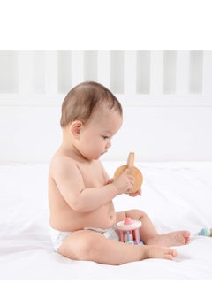 Y&D Materials Wooden Educational Interlocking Discs Sensory Toys for Toddlers Toy Eco Friendly NonToxic Organic  - Image 2
