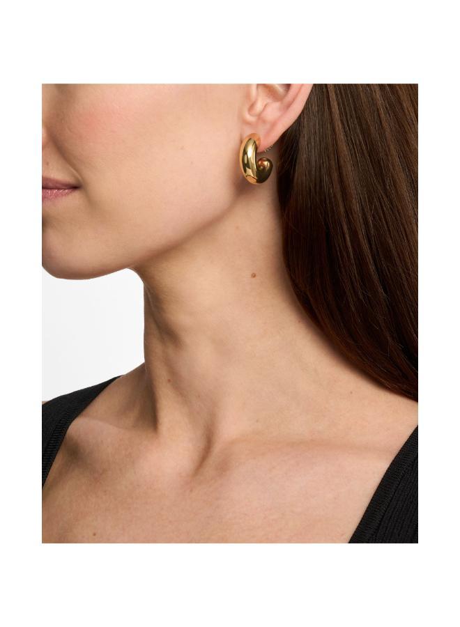 Michael Kors Base Metal Stud Earrings - Image 3