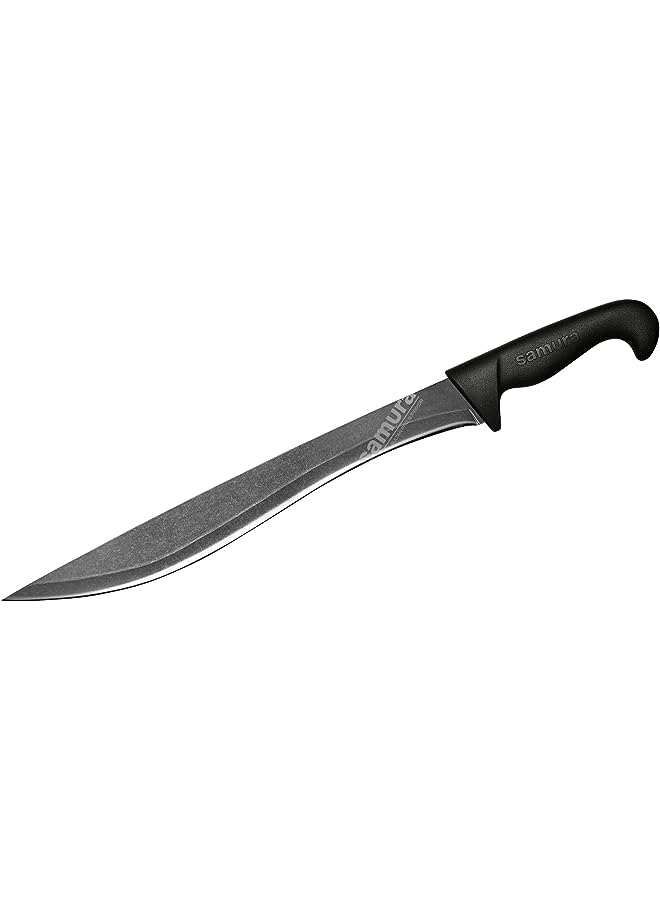 camuvir SULTAN PRO Stonewashkitchen Yatagan knife, 11.9"/301 mm, black handle (Black) - Image 1