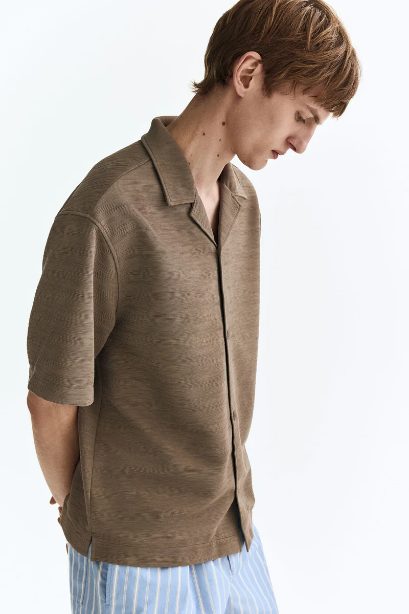 H&M  Loose Fit Resort shirt for Men | Best Price UAE