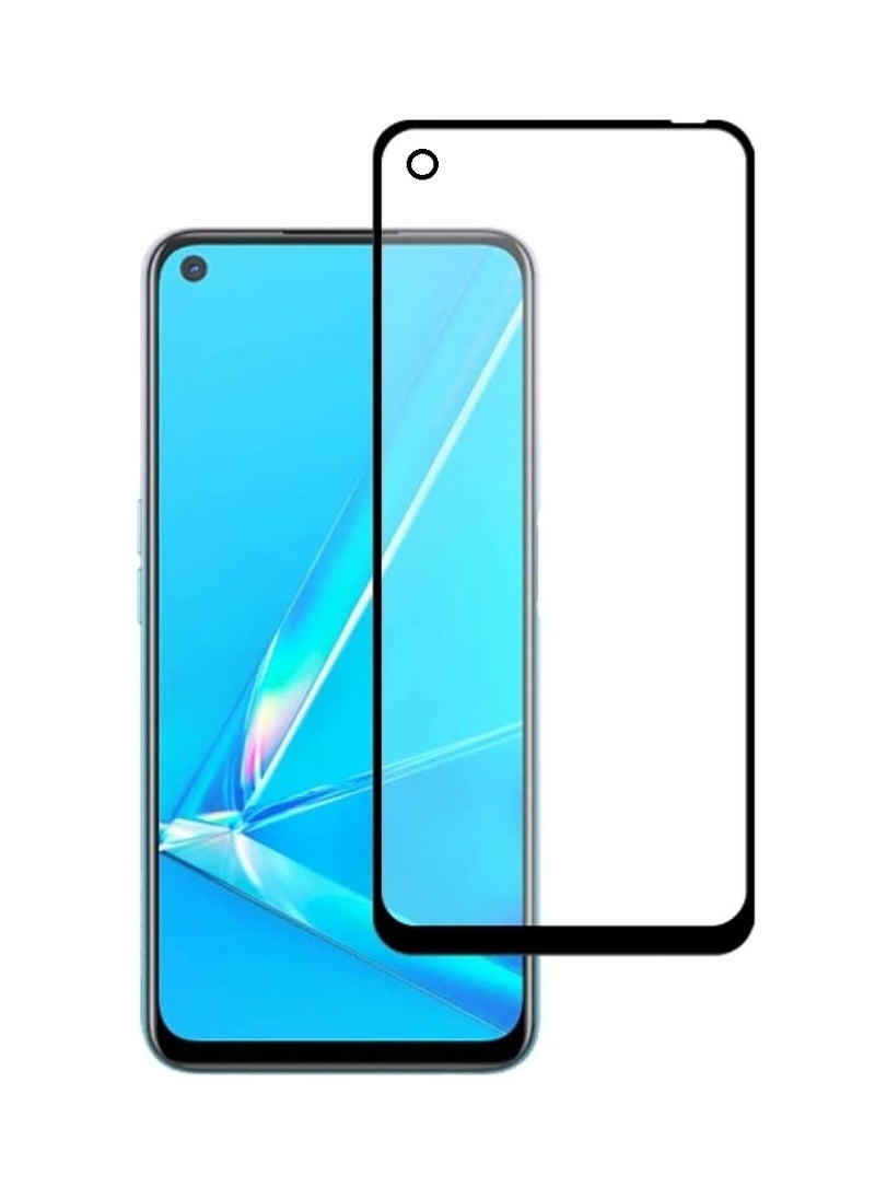 Super Tempered Glass Screen Protector 5D Designed For Oppo A92 Full Glue Edge to Edge Full Screen Coverage And Bubble Free - Image 1