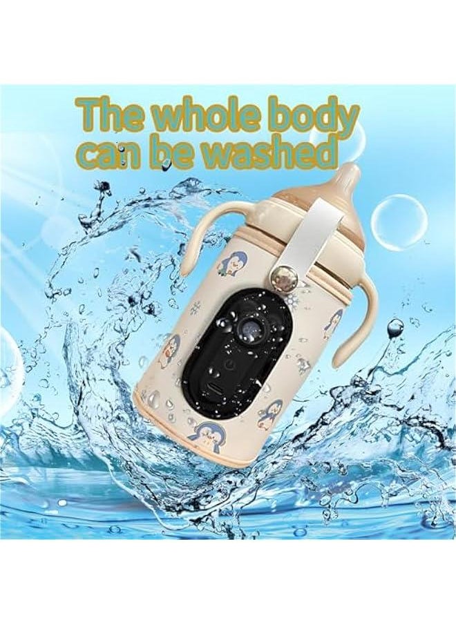 MIXDE Baby Bottle Warmer On the Go, Portable Bottle Warmer, 26 Adjustable Temperature with LCD Display, Feeding Bottle Heater for Home Travel and Picnic  - Image 5
