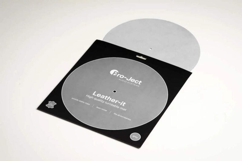 Pro-Ject Leather It Platter Mat (Black) - Image 3