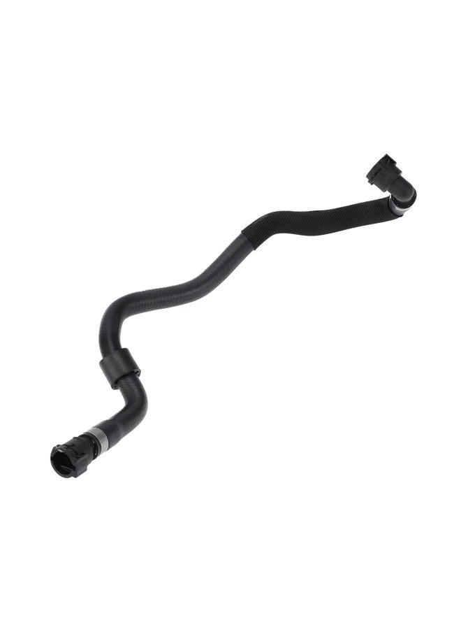 A ABSOPRO Engine Radiator Hose No.17127580960 Cooling System Radiator Coolant Hose for BMW 740i 3.0L 2011-2012 Rubber Black - Image 1