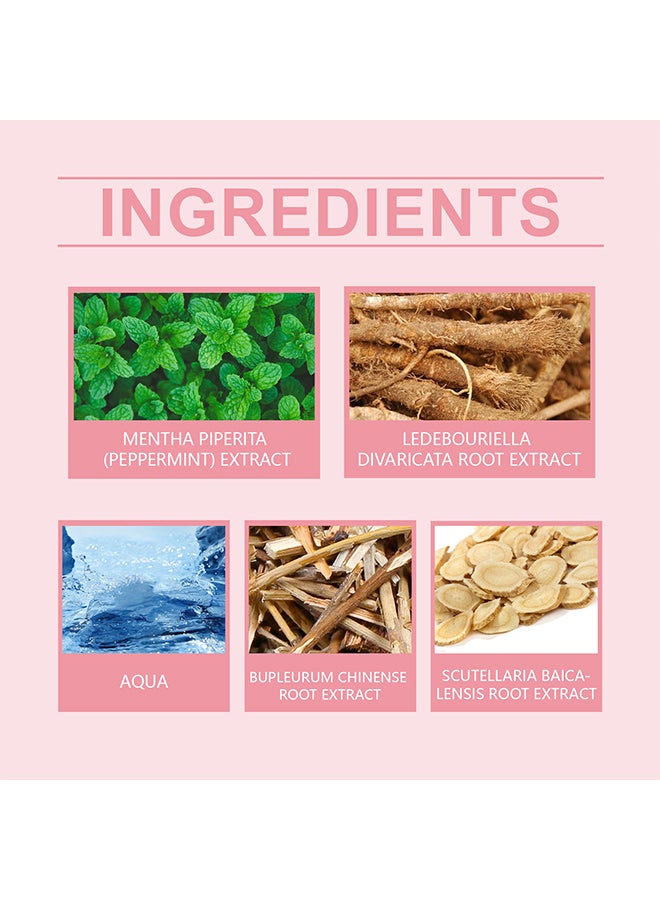 EELHOE facial hair identification spray, refreshing, cleansing, gentle and hydrating facial hair cleansing spray - Image 2