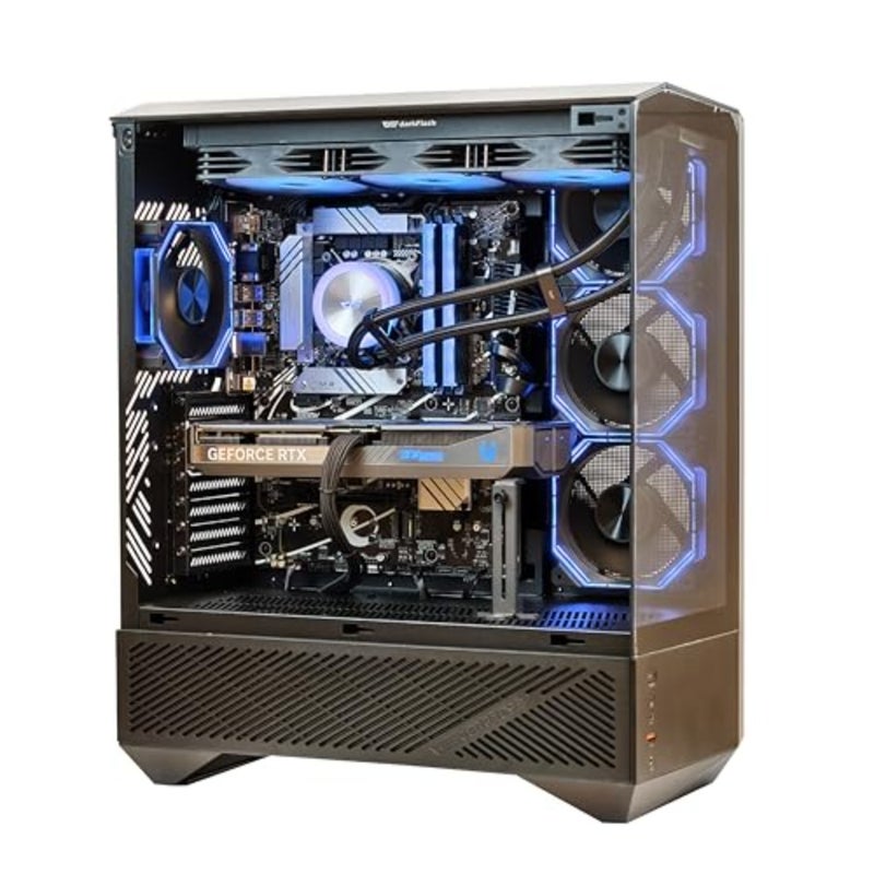 كمبيوتر ألعاب Pro Tech Solutions STORMbreaker Intel i5-14400F، B760 Plus، 16GB DDR5 5600MHz، RTX 5070 12GB، 1TB NVMe SSD، مبرد سائل 360 مم، 750W 80Plus، Windows 11 Pro. - Image 4