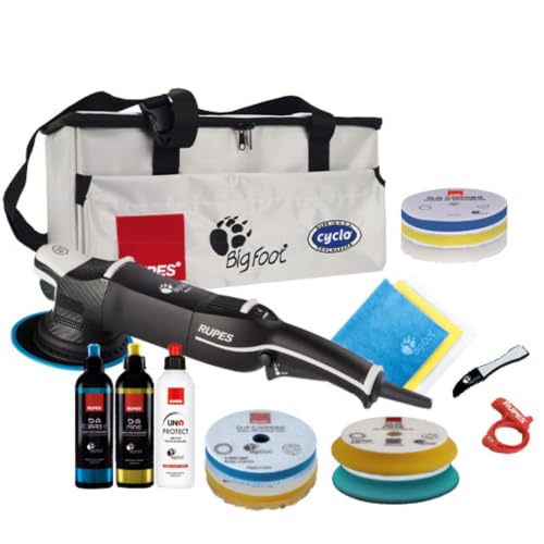 RUPES BigFoot LHR21 Mark V Random Orbital Complete Polishing Kit - Image 1