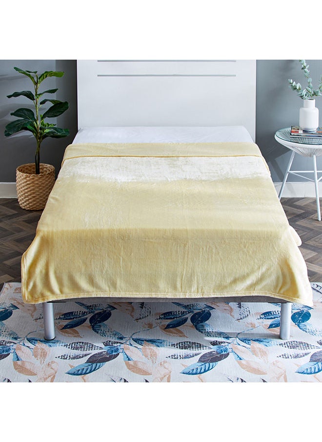 Home Box - Dobby Lavish Micro Flannel Twin Blanket 140 x 200 cm - Image 1