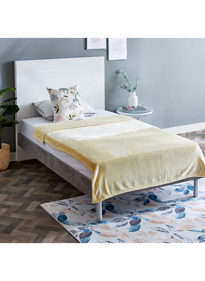 Home Box - Dobby Lavish Micro Flannel Twin Blanket 140 x 200 cm - Image 1