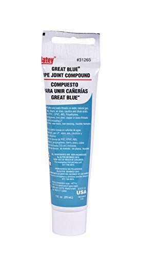 Oatey 31265 Great Blue Pipe Joint Compound, 1 fl.Ounce - Image 1