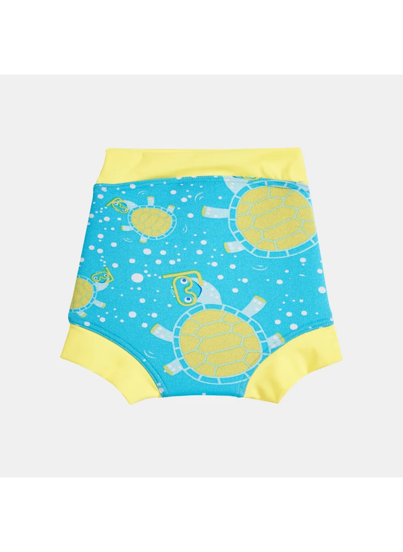 speedo Kids' X Tommy Turtle Swimming Nappy Cover Briefs
