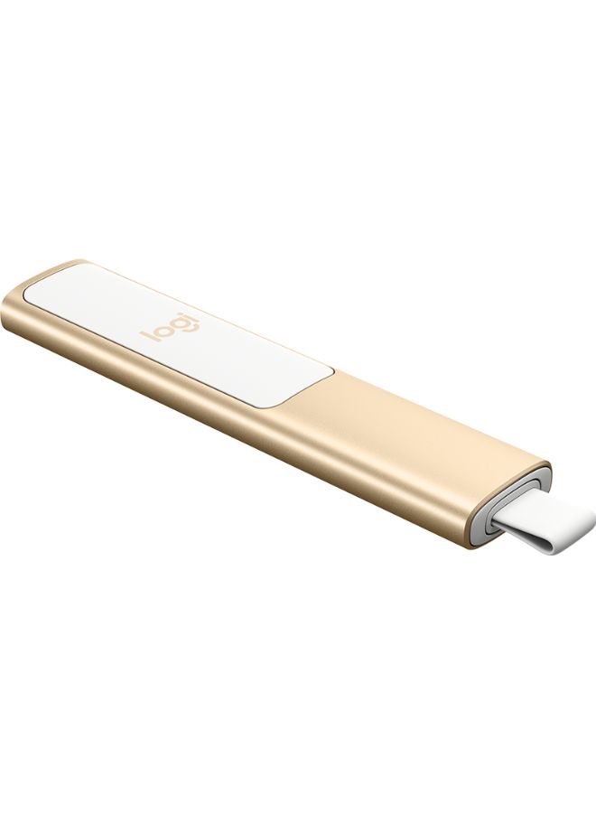 Logitech Spotlight Wireless Presentation Remote Gold/White - Image 3