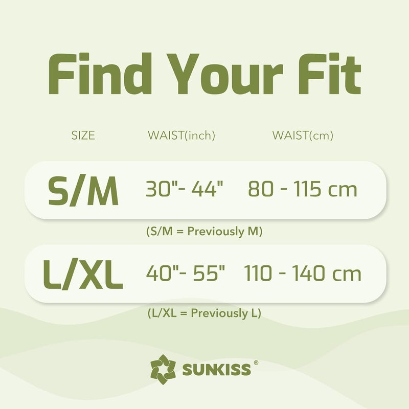 SUNKISS Masterpiece Adult Diapers with Tabs Unisex Disposable Incontinence Briefs for Women and Men Odor Control White SmallMedium Previously Medium 10 Count - Image 2