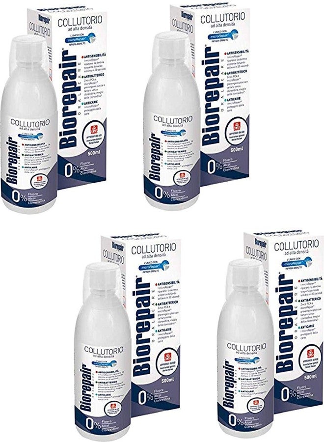Biorepair: " Collutorio " Mouthwash 500ml/16.9 fl.oz - Pack of 4 - Image 1