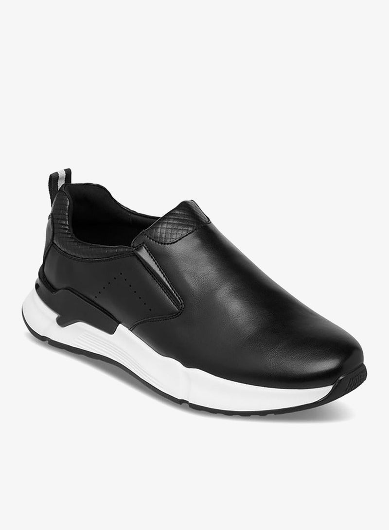 DUCHINI Men's Solid Slip-On Loafers - Image 2
