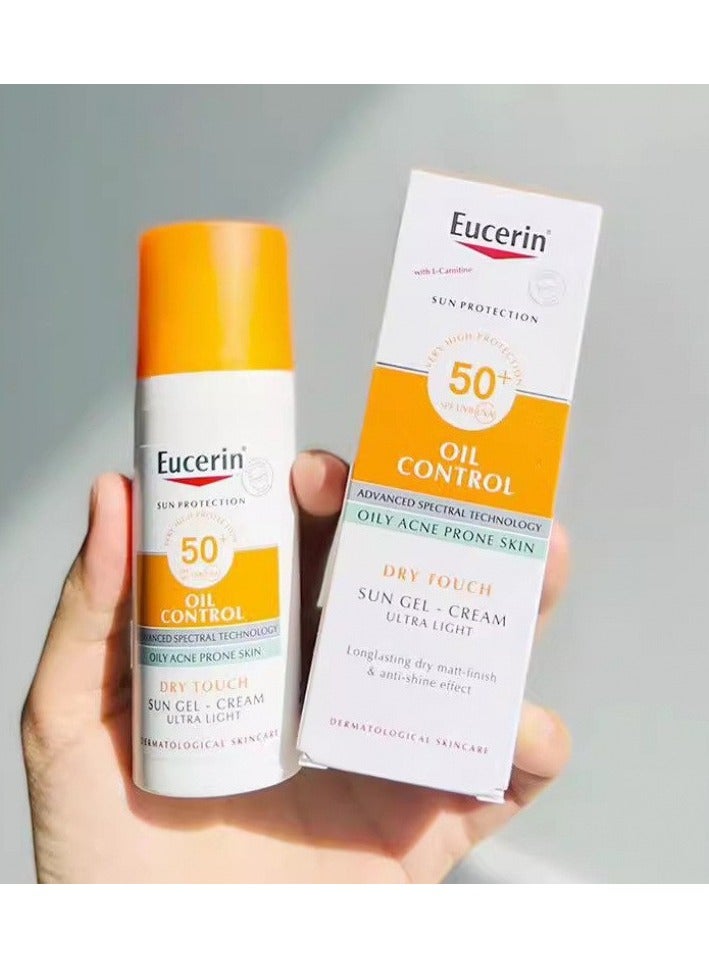 Eucerin Face Sunscreen Pigment Control Sun Fluid with Thiamidol, High UVA/UVB Protection, SPF50+, Reduces Spots for Uneven Skin Tone 50ml - Image 2