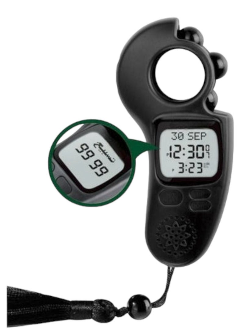 Smart electronic digital rosary with a wide screen to display information - Image 1