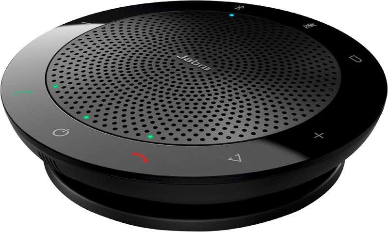 جابرا سماعة Jabra Speak 510 MS اللاسلكية بتقنية Bluetooth لأجهزة الهاتف الناعمة والهواتف المحمولة – سهولة في التثبيت، سماعة محمولة تسمح بعقد الاجتماعات في أي مكان مع جودة صوت ممتازة. - Image 1