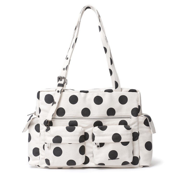 Samoondoh Korean Style Cute Polka Dot Shoulder Bag - Image 1
