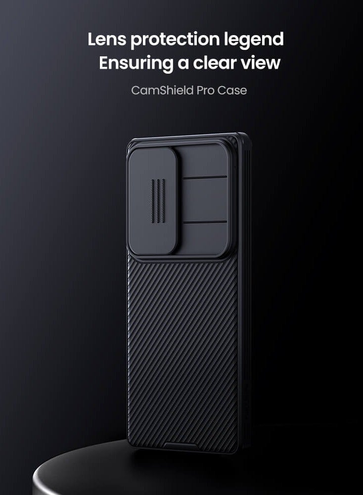 Nillkin for Samsung Galaxy S24 Ultra Phone Case, CamShield Pro S24 Ultra Case with Slide Camera Cover, Lens & Privacy Protection, Slim Fit Shockproof Protective Case for Samsung S24 Ultra Black - Image 2