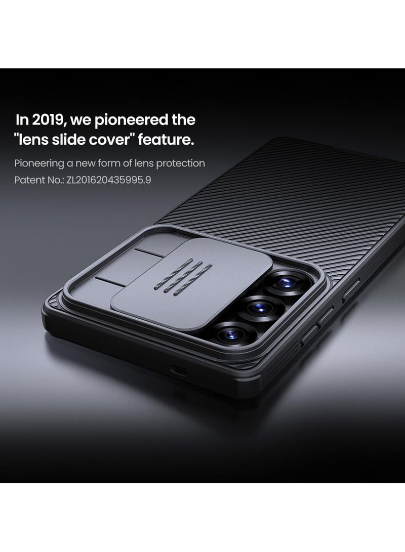 Nillkin for Samsung Galaxy S24 Ultra Phone Case, CamShield Pro S24 Ultra Case with Slide Camera Cover, Lens & Privacy Protection, Slim Fit Shockproof Protective Case for Samsung S24 Ultra Black - Image 3