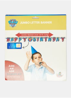Generic Jumbo Letter Banner Paw Patrol 