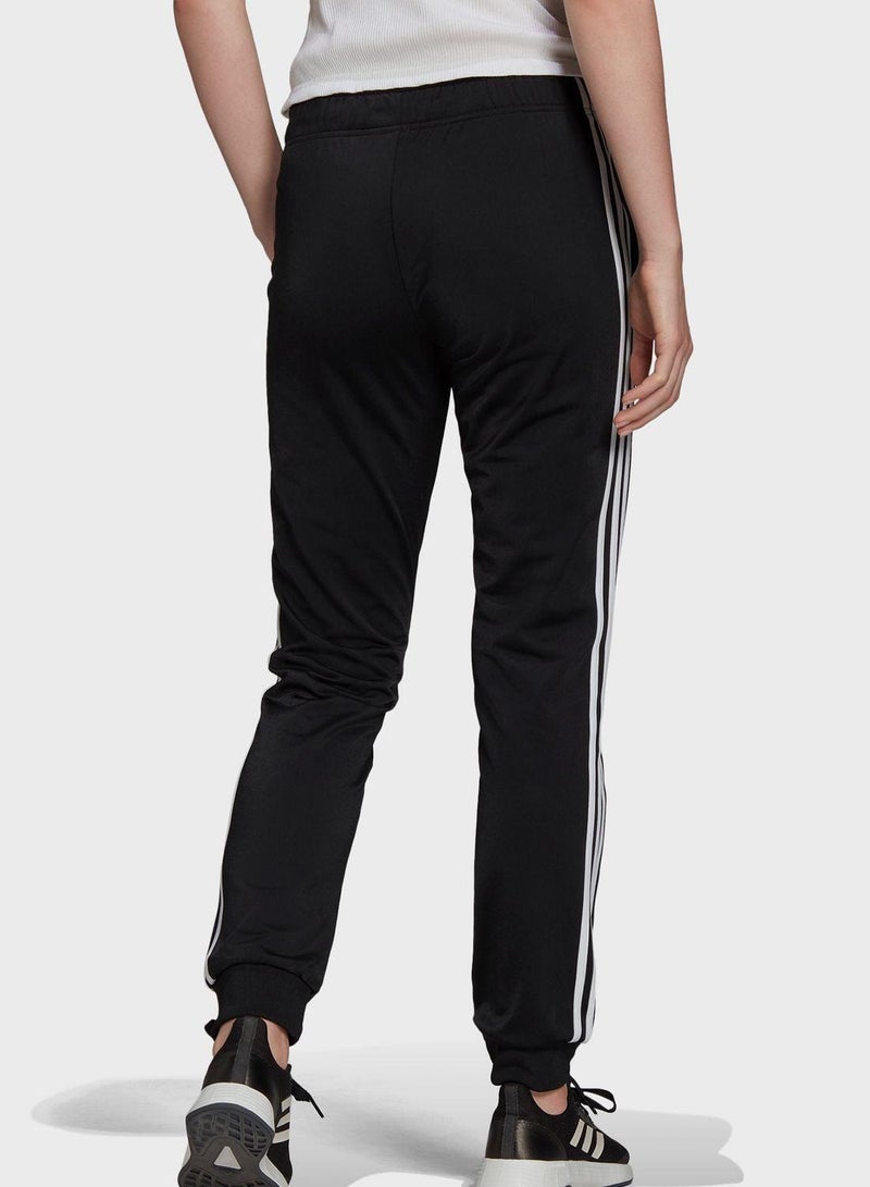 Adidas Essentials Warm-Up Slim Tapered 3-Stripes Track Tracksuit Bottoms - Image 2