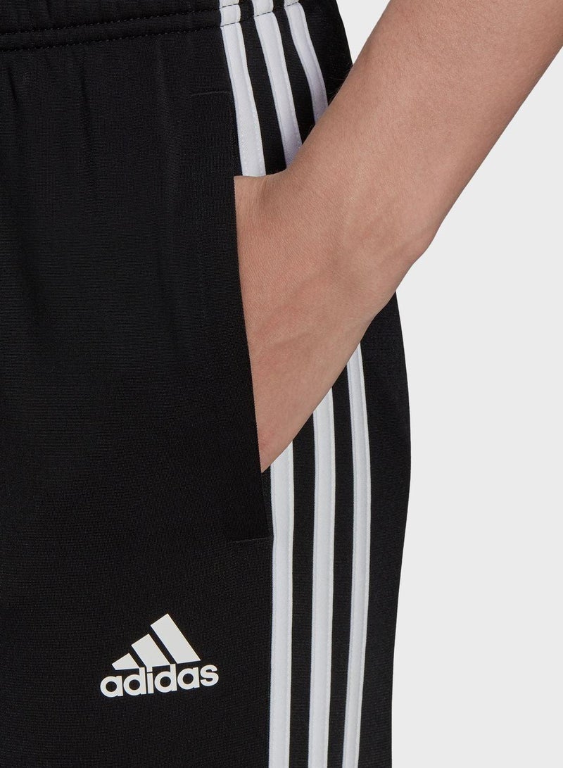 Adidas Essentials Warm-Up Slim Tapered 3-Stripes Track Tracksuit Bottoms - Image 3