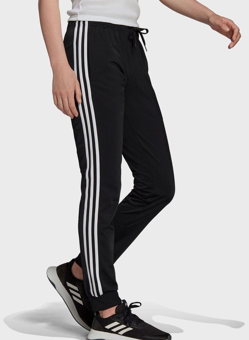 Adidas Essentials Warm-Up Slim Tapered 3-Stripes Track Tracksuit Bottoms - Image 5