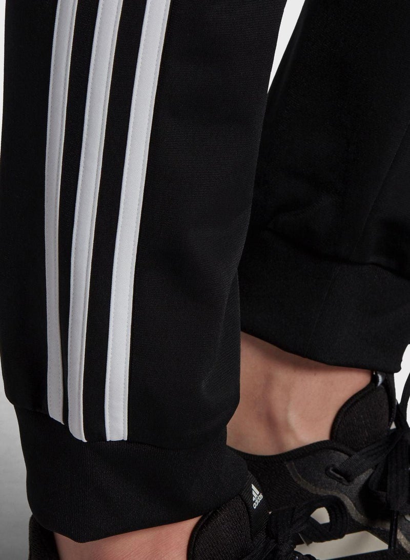 Adidas Essentials Warm-Up Slim Tapered 3-Stripes Track Tracksuit Bottoms - Image 4
