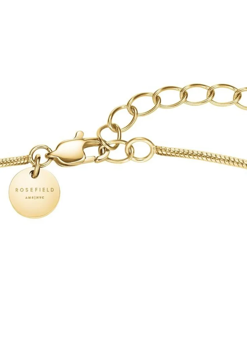 Rosefield  Wave Choker Necklace, Gold Plated for Women | Best Price UAE