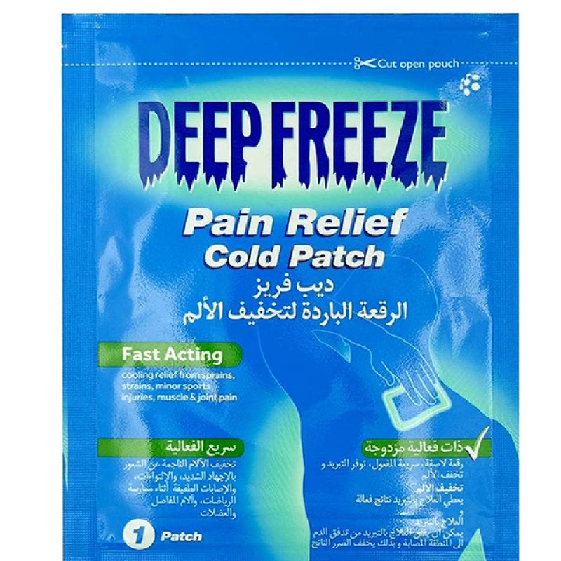 Freeze Pain Relief Cold Patch Single 1 Pc
